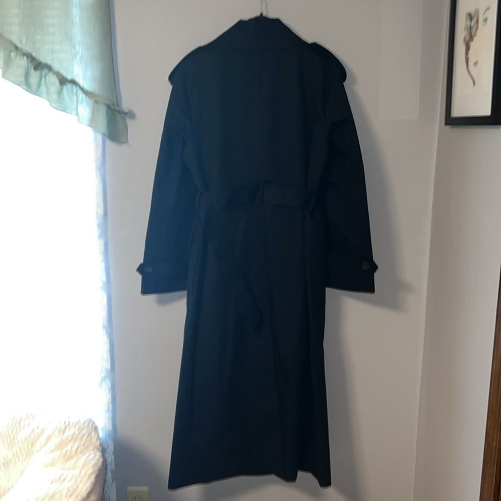 Banana Republic Black Trench Coat - Picture 11 of 12